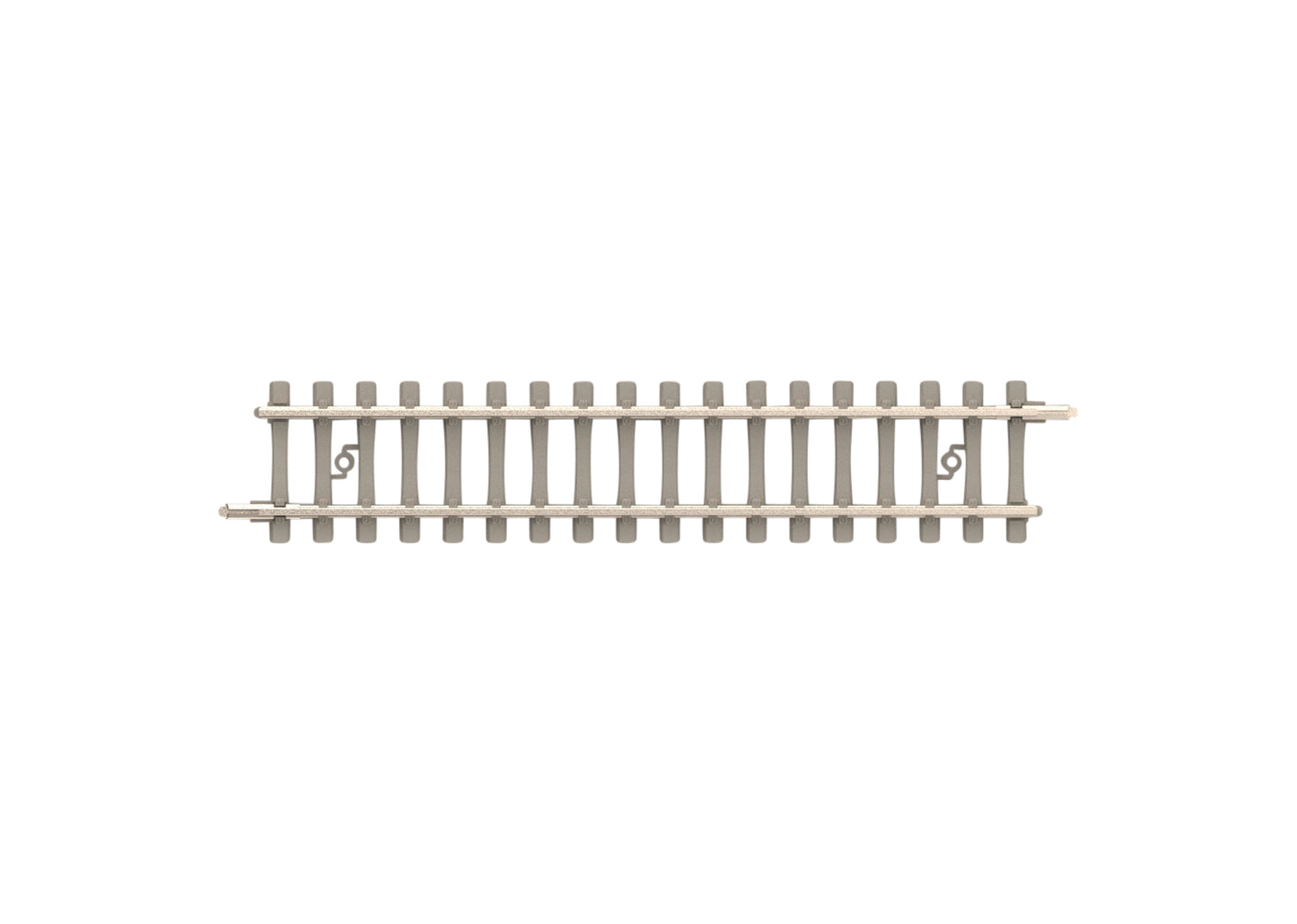 Trix N 14505 Straight Concrete Tie Track 76.3 mm 2023 New Item