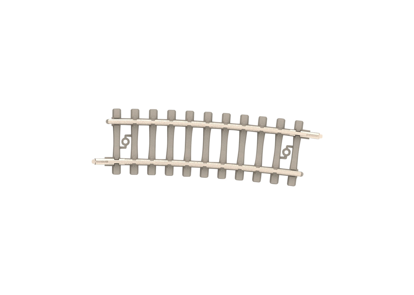 Trix N 14514 Concrete Tie Track R4 362.6 mm 7.5â° 2023 New Item