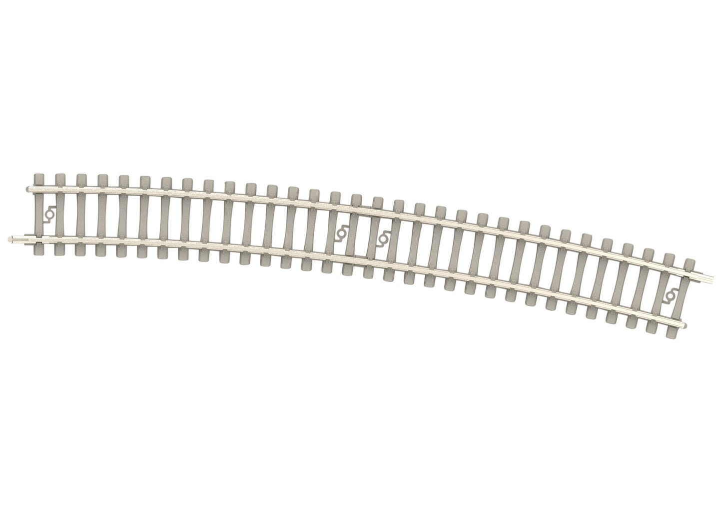 Trix N 14518 Concrete Tie Track R5 492.6 mm 15â° 2023 New Item