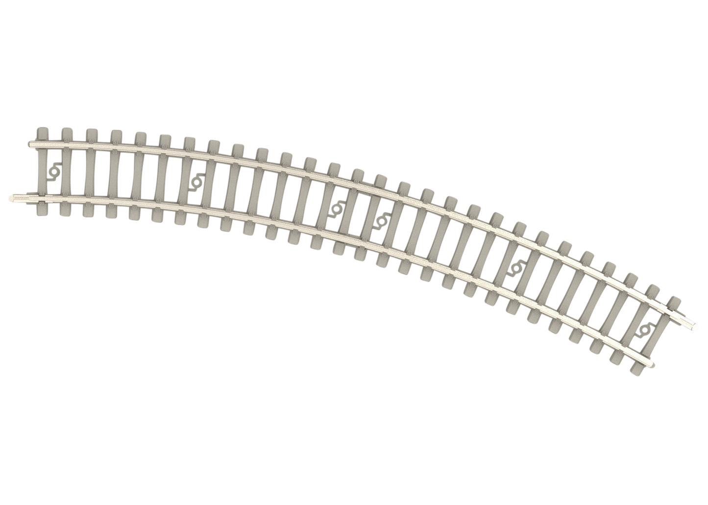 Trix N 14522 Concrete Tie Track R2 228.2 mm 30° 2023 New Item