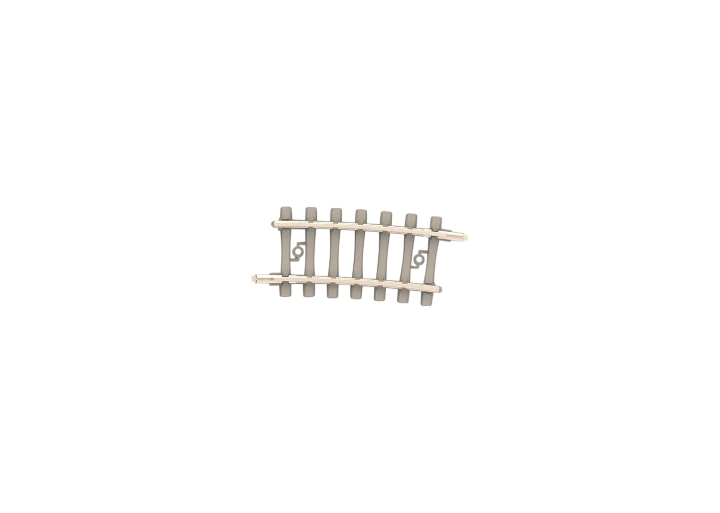 Trix N 14526 Concrete Tie Track R2 228.2 mm 7.5° 2023 New Item