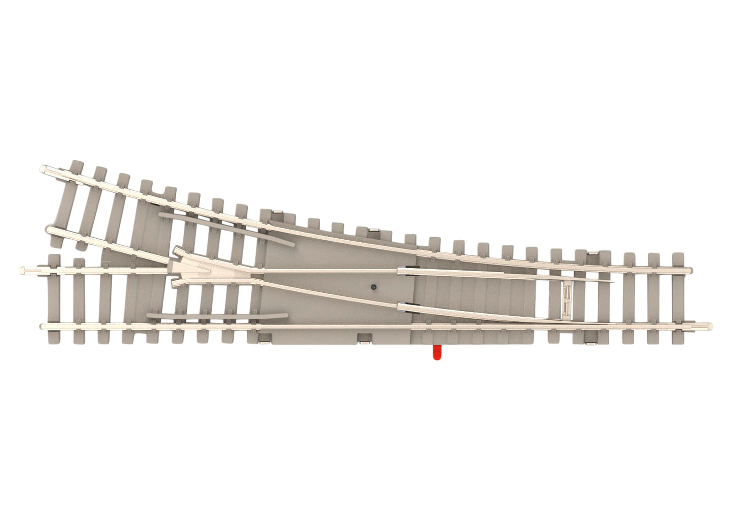Trix N 14539 Concrete Tie Track Right Manual Turnout 2023 New Item