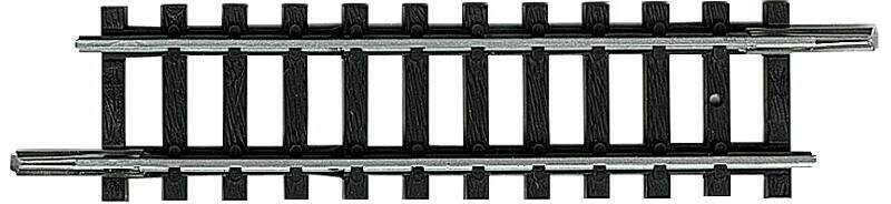 Trix N 14906 Code 80 Straight Track - Minitrix -- 2-9/64 54.2mm Sections