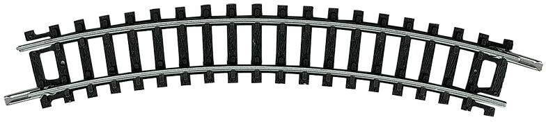 Trix N 14912 Curved Track -- R1-30 pkg(10)
