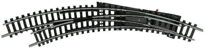 Trix N 14956 Left Curved Turnout -- R1/R2