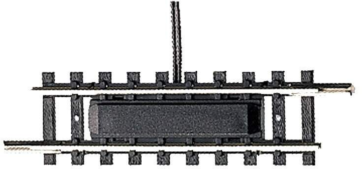 Trix N 14980 Contact Track w/Magnet Switch