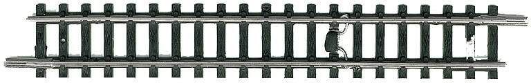 Trix N 14990 Straight Track w/Interference Suppressor -- 104.2mm / 4-7/64