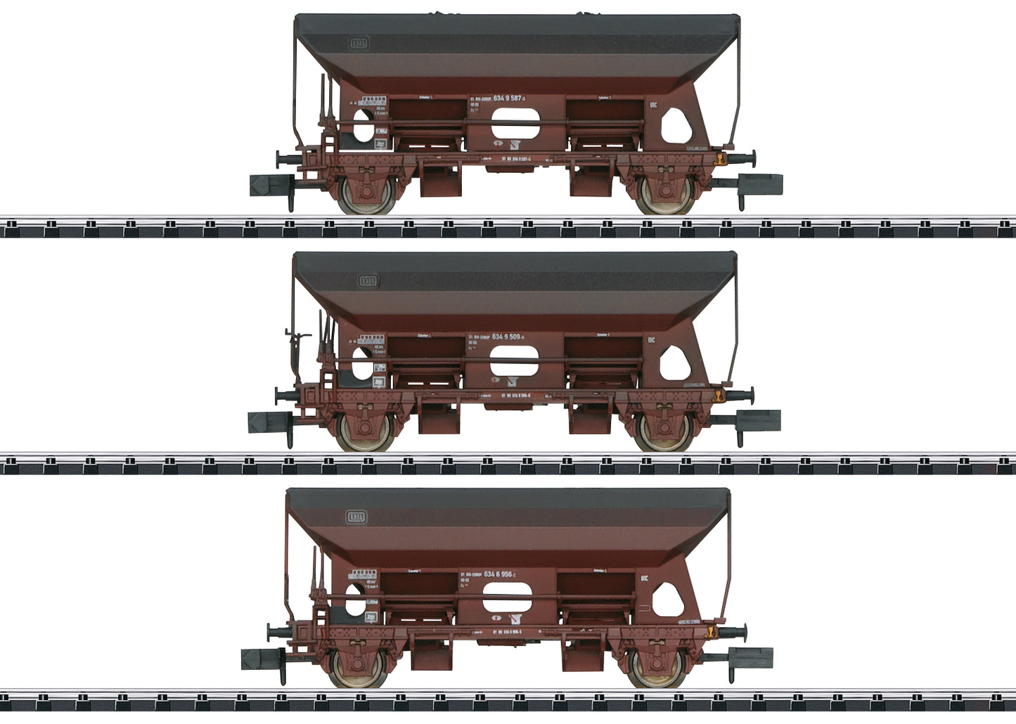 Trix N 15466 DB 3-Part Coal Car Set E. IV Summer 2023