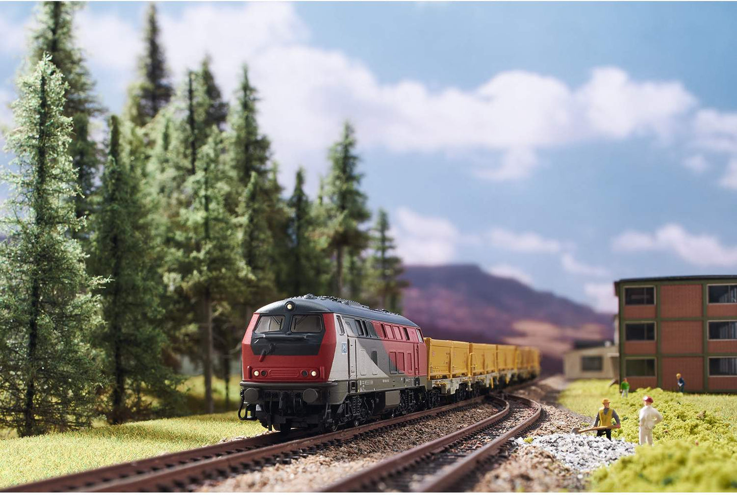 Trix N 16822 Dgtl Diesel Locomotive 218 256