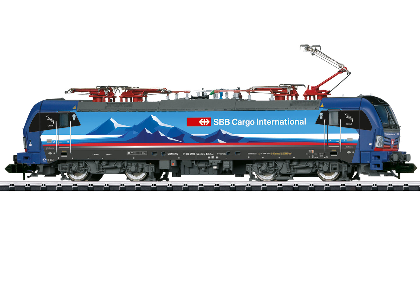 Trix N 16832 SBB VECTRON Cl. 193 Electric 2023 New Item