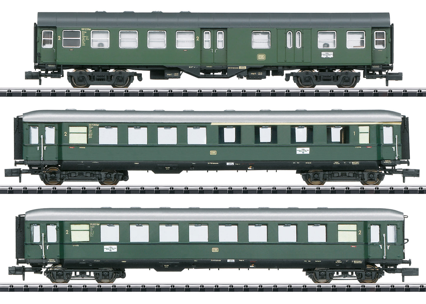 Trix N 18209 Passenger Car Set Eilzug DB Ep.III 2021 New Item