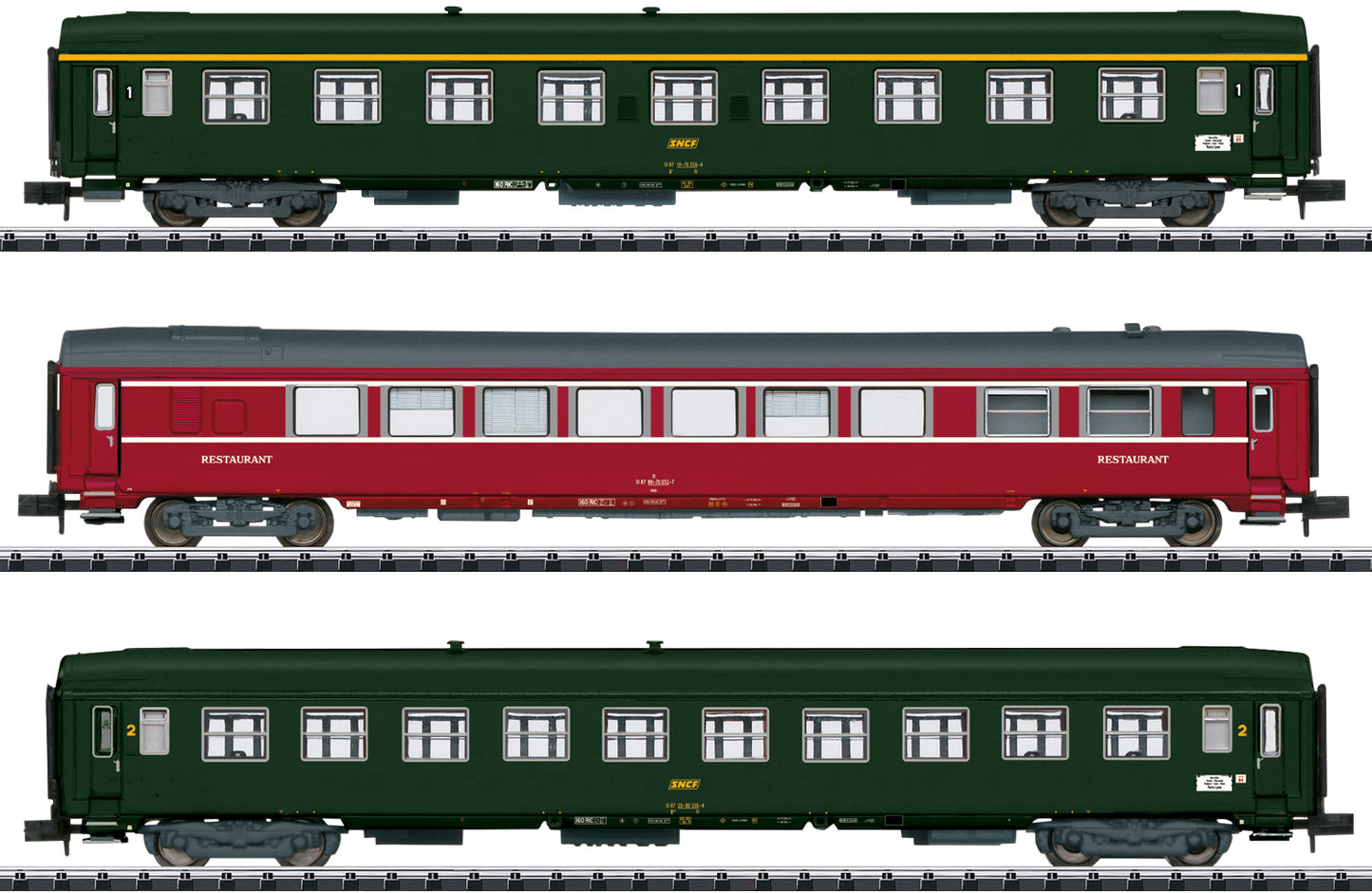 Trix N 18219 Nizza Paris Express Train Passenger 2022 New Item