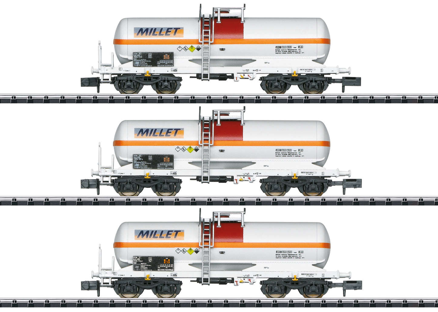 Trix N 18266 Millet Tank Car Set 2024 New Item