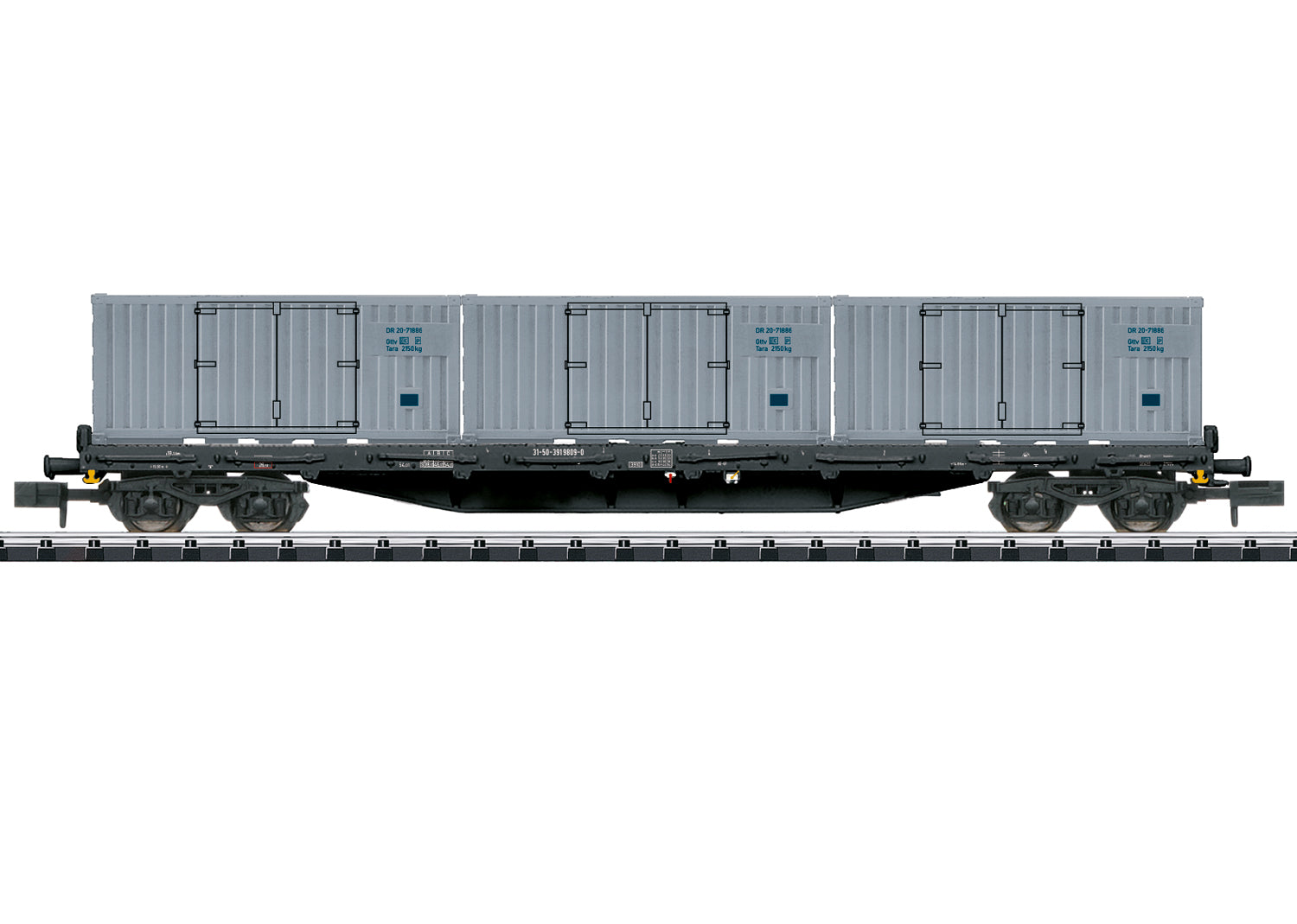 Trix N 18431 DR Container Flat Car  2024 New Item