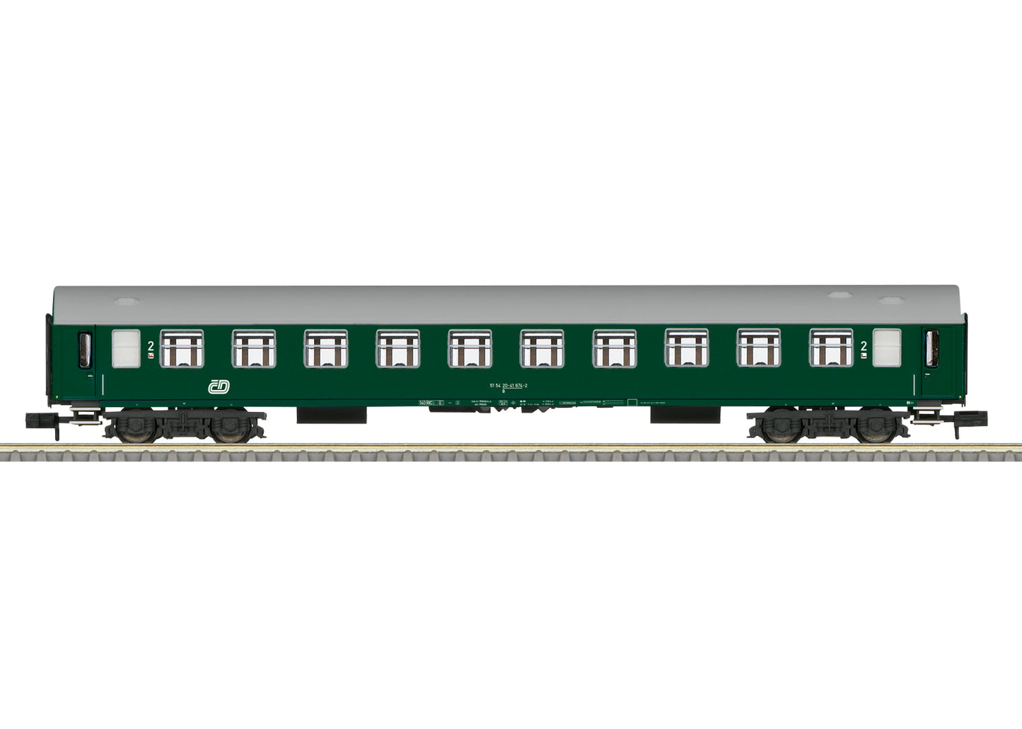 Trix N 18451 2nd class Passenger Coach the CD Fall 2023 New Item