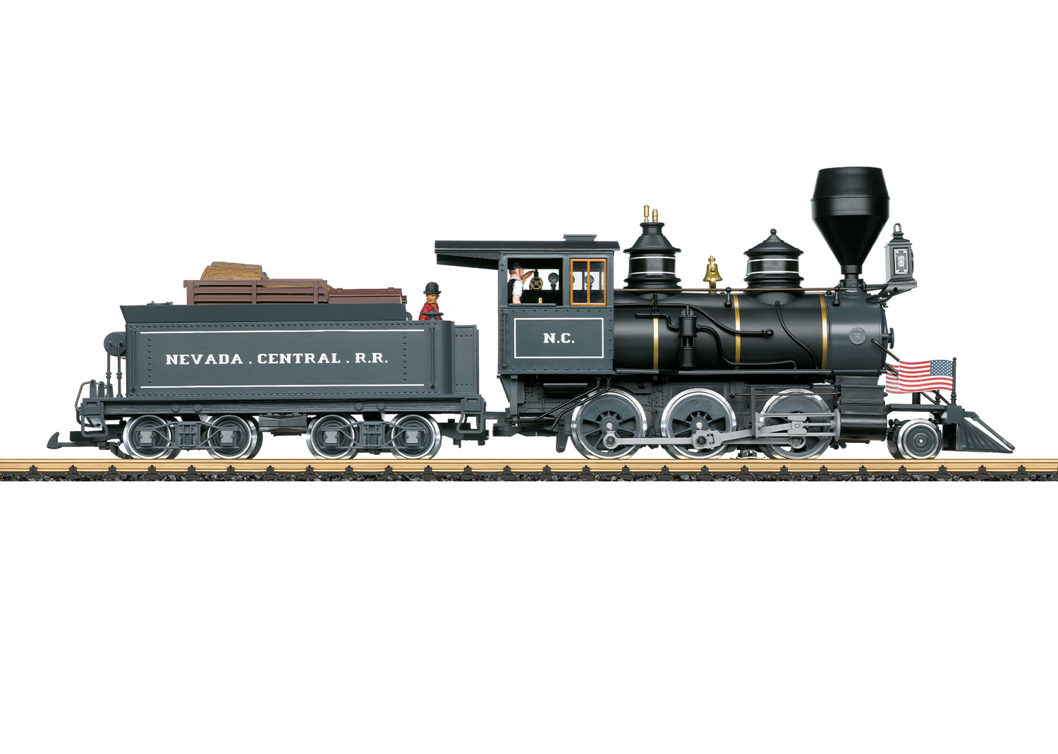 LGB 20284 NC RR Mogul Steam Locomotive 2024 New Item – Euro Model