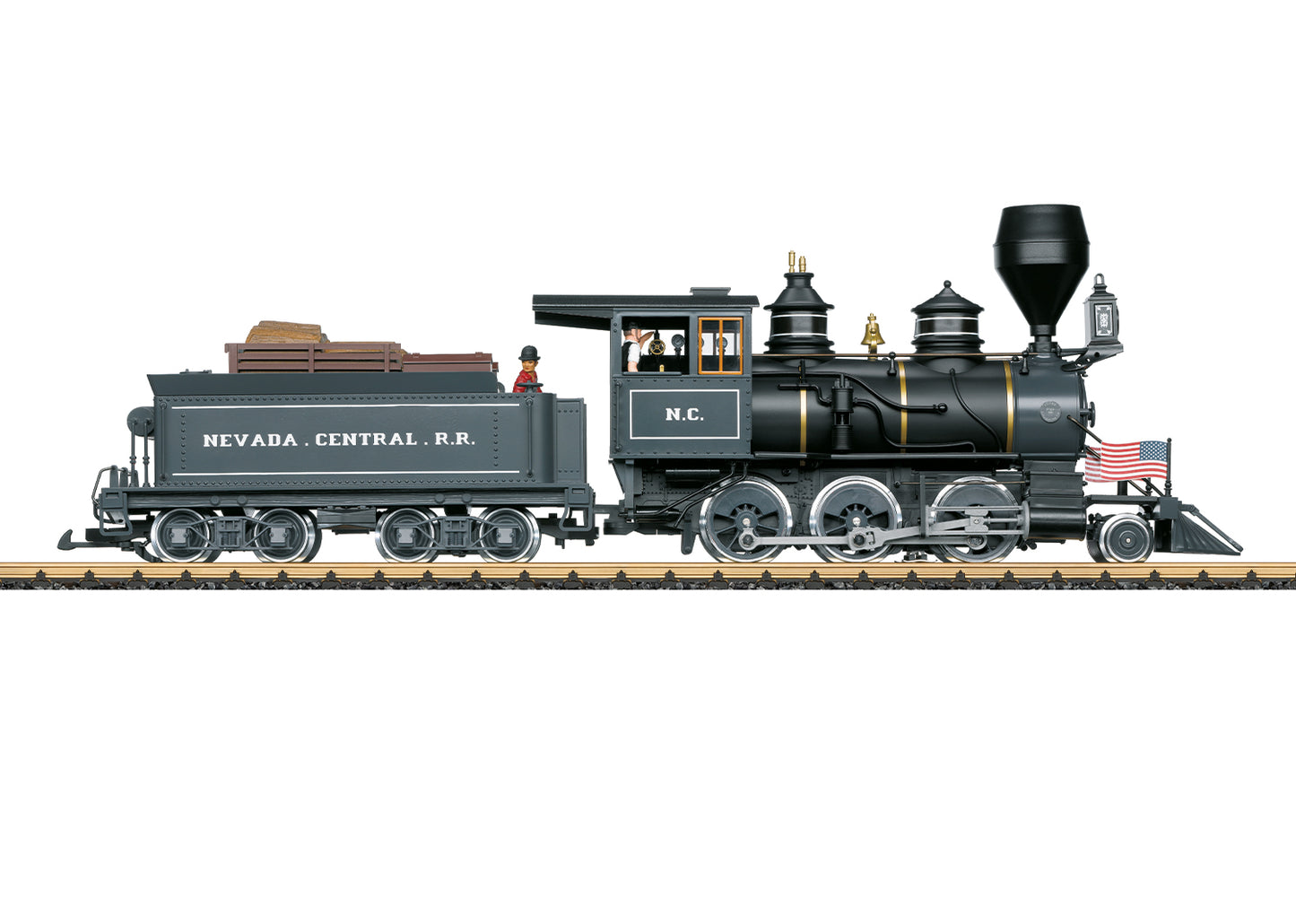 LGB G 20284 Nevada Central RR Steam Mogul 2024 New Item