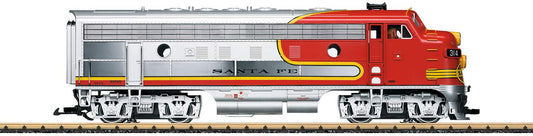 LGB G 20583 Dgtl Santa Fe Diesel Locomotive F7A
