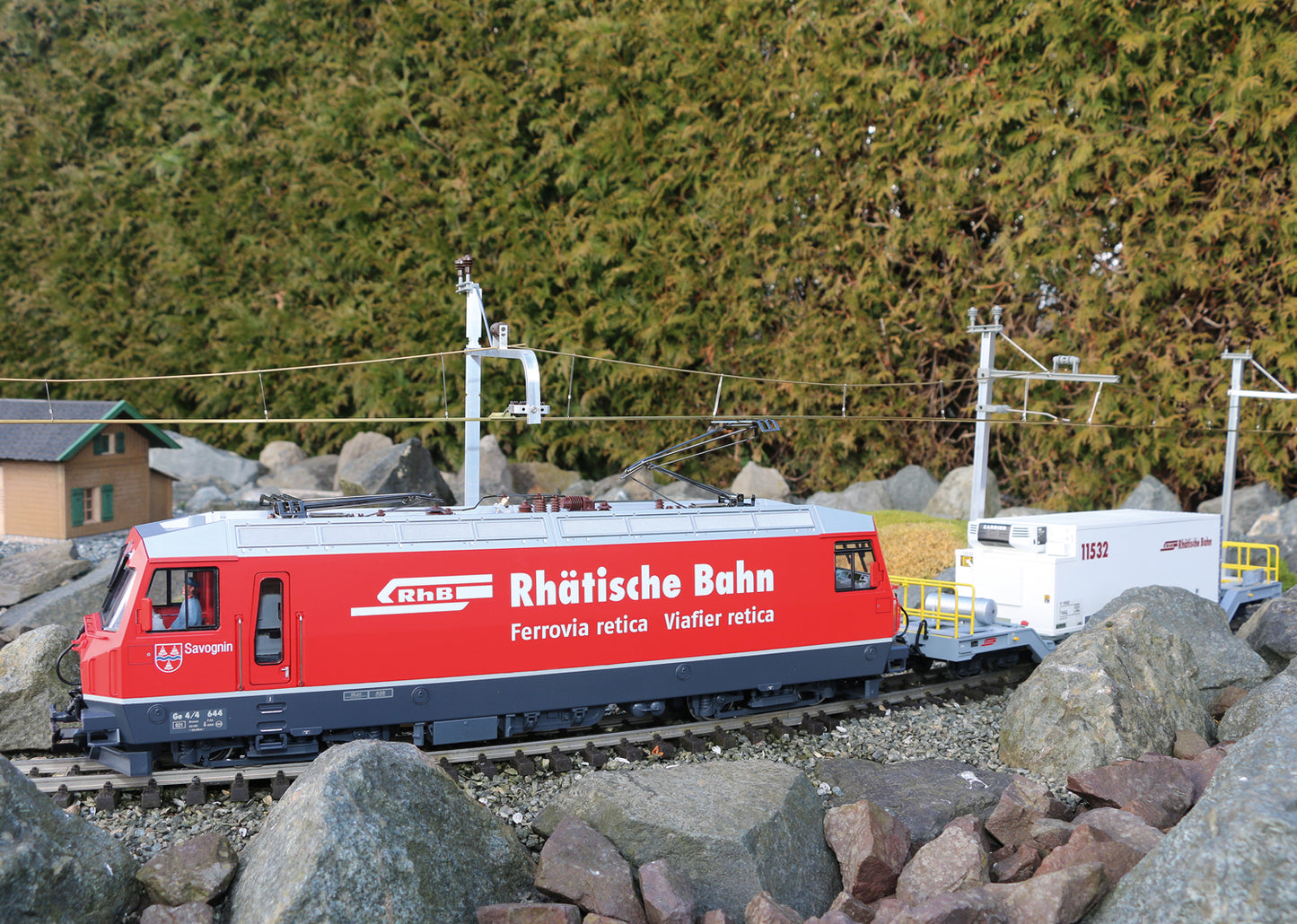 LGB G 21430 RhB Cl Ge 4/4 III Elect. Loco - rerunRhB Cl Ge 4/4 III Elect. Loco - rerun 2023 New Item
