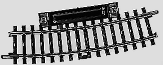 Marklin HO 2239 K Track -- Curved Circuit Track 16-3/4 424.6mm 15 Degrees