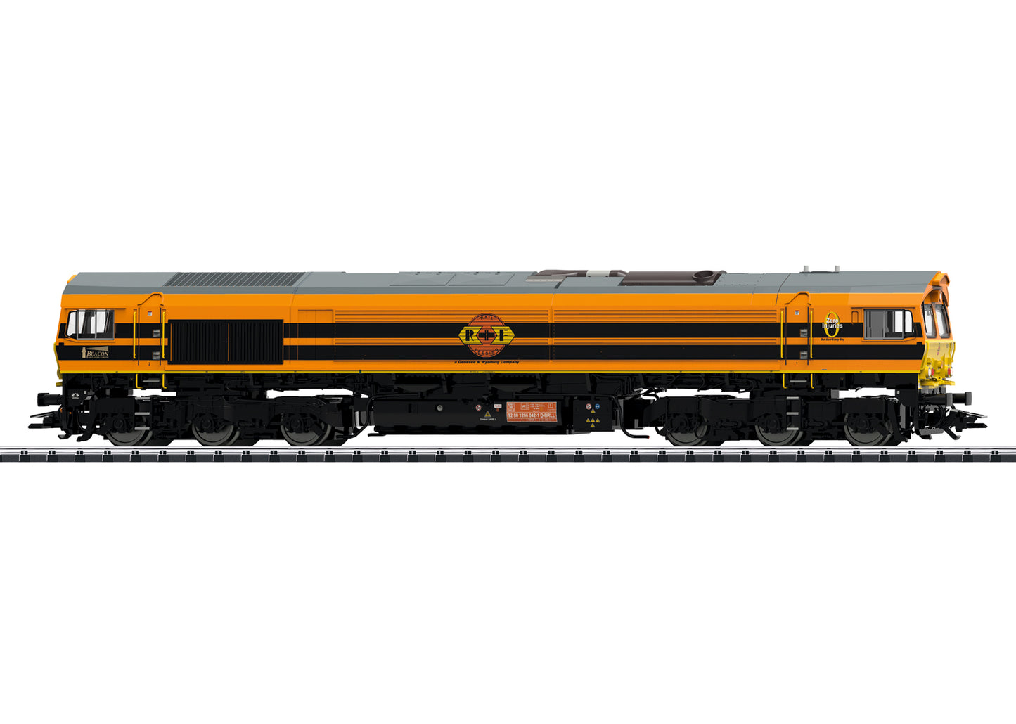 Trix HO 22692 Dgtl Diesel Locomotive EMD cl 66, RRF