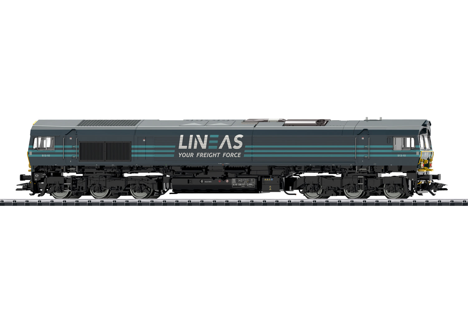 Trix HO 22693 Dgtl Diesel Locomotive EMD cl 66, LINEAS,VI