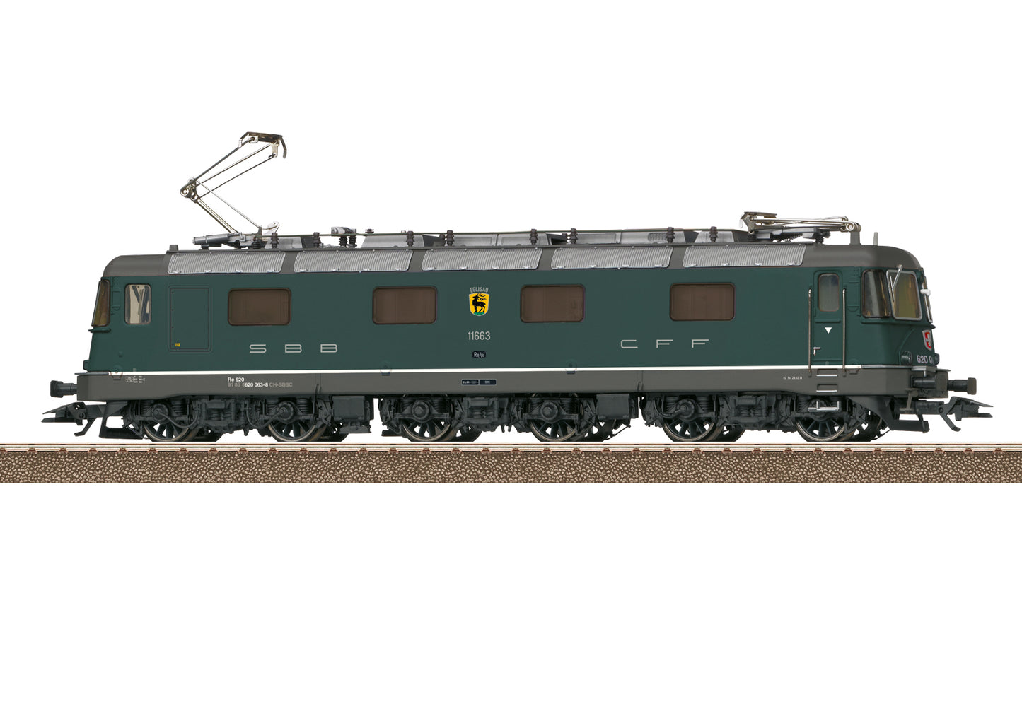 Trix HO 22773 Electric Locomotive Re 620 SBB VI Fall 2023 New Item