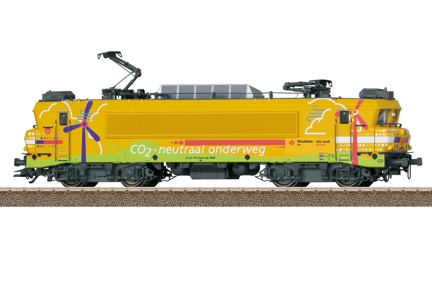 Trix HO 25161 Strukton Elec. Rd. No. 1824 2024 New Item