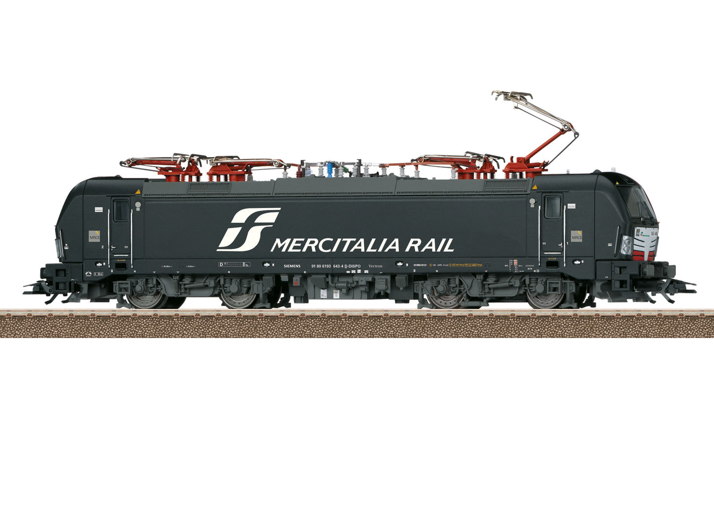 Trix HO 25195 Mercitalia Cl. 193 Electric 2024 New Item