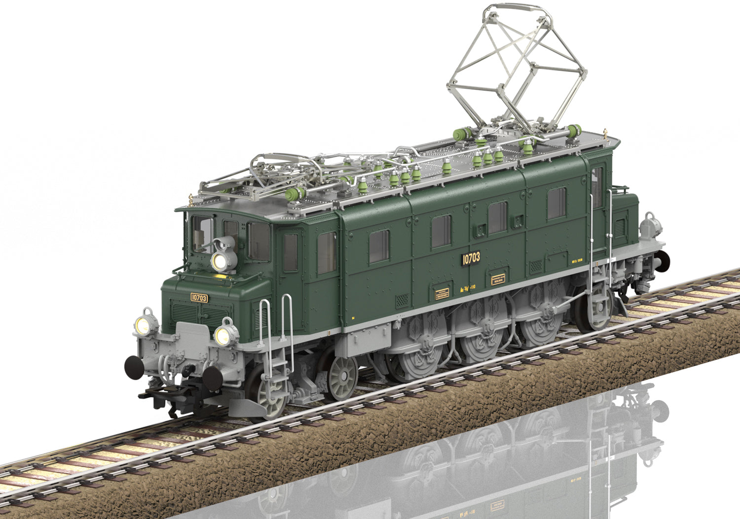 Locomotive électrique classe Ae 3/6 I - digital son - ép III-IV - HO 1/87 -  TRIX