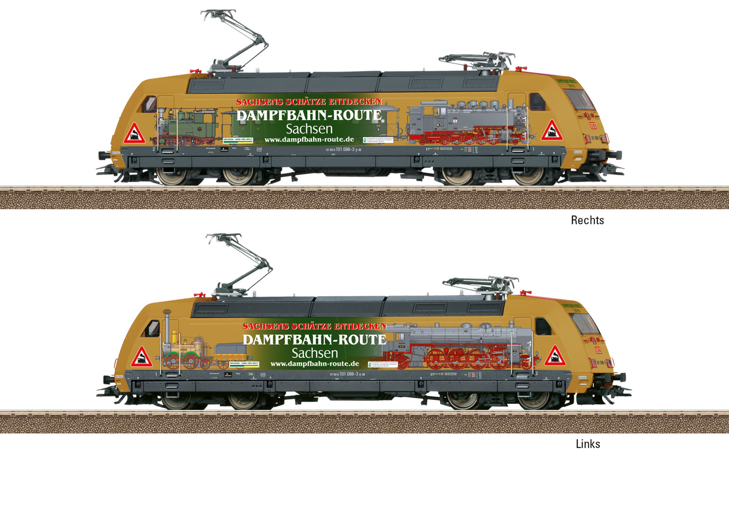 Trix HO 25377 Electric Locomotive 101 088 DBAG VI 2022 New Item Summer 2022