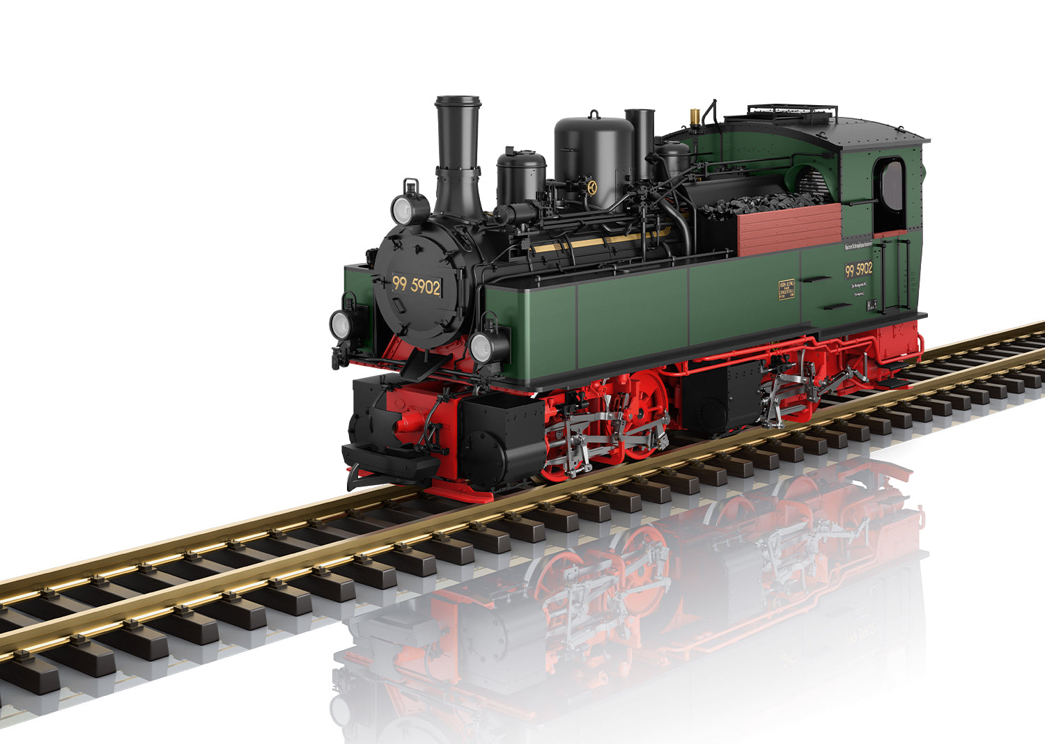 LGB 26592 HSB Steam Locomotive, Road Number 99 5902 2024 New Item
