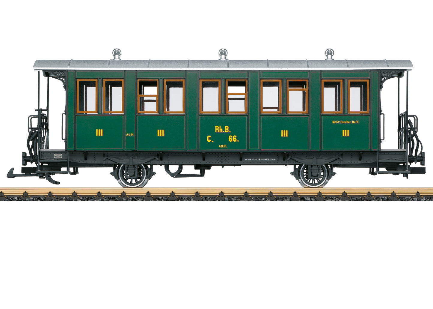 LGB G 30342 RhB Passenger Car Era VI - RERUN 2024 New Item
