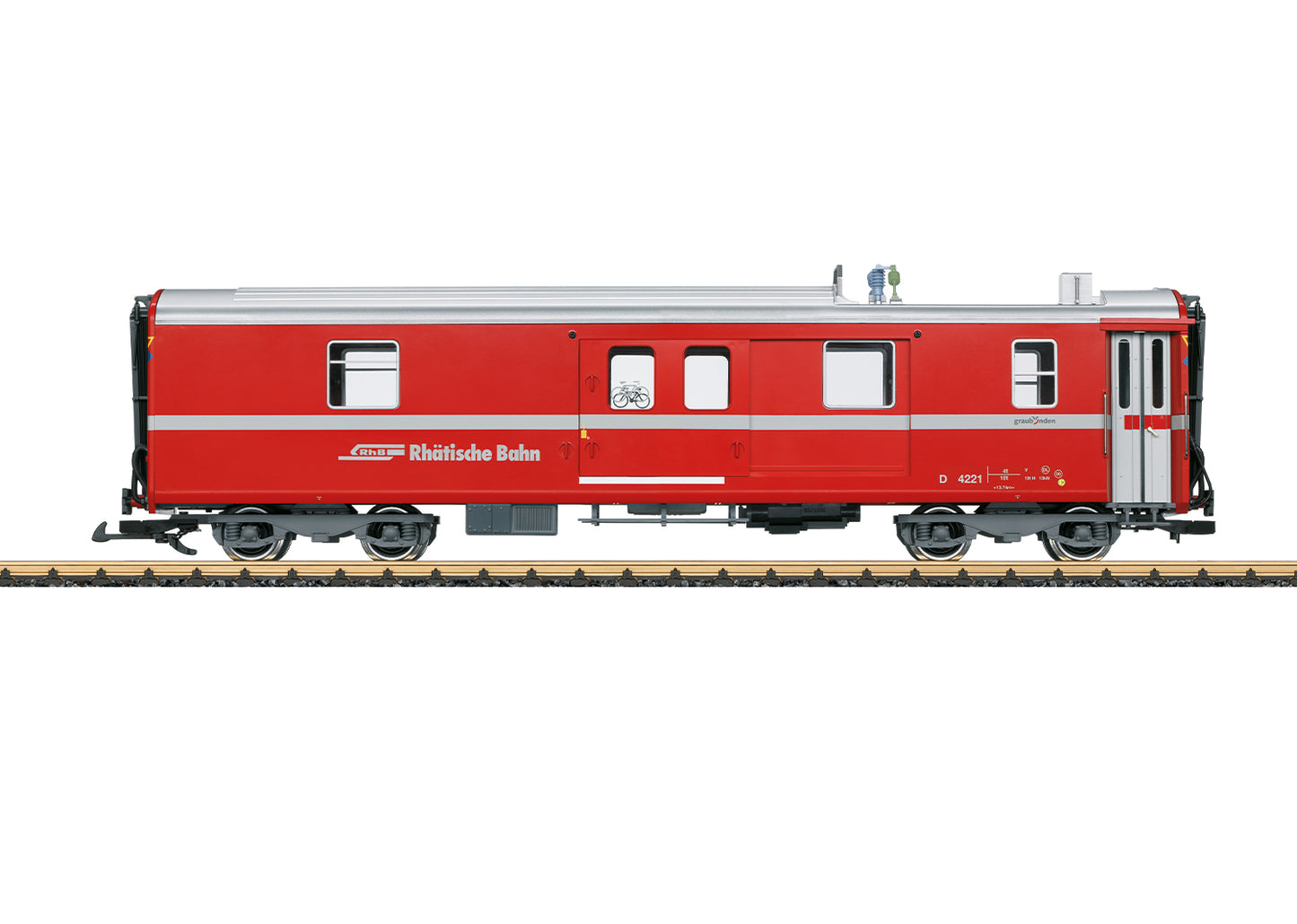 LGB G 30693 RhB Baggage Car 2024 New Item