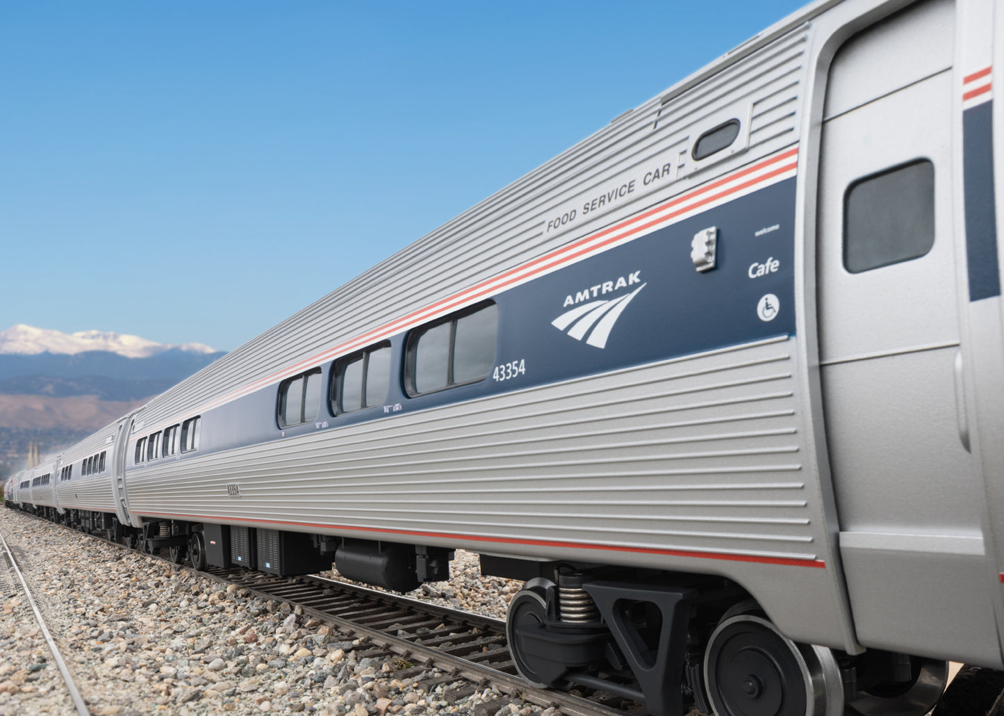 LGB G 31205 Amtrak Cafe Car Phase VI 2023 New Item