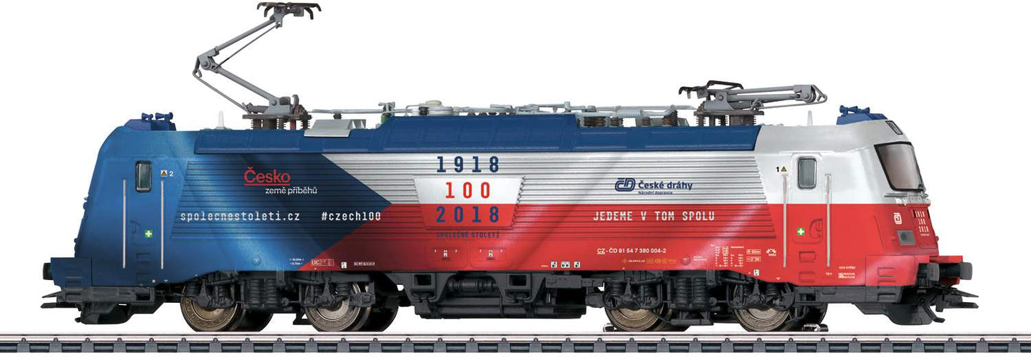 Marklin HO 36201 Electric Locomotive BR 380 CD, Flagge , Ep. VI