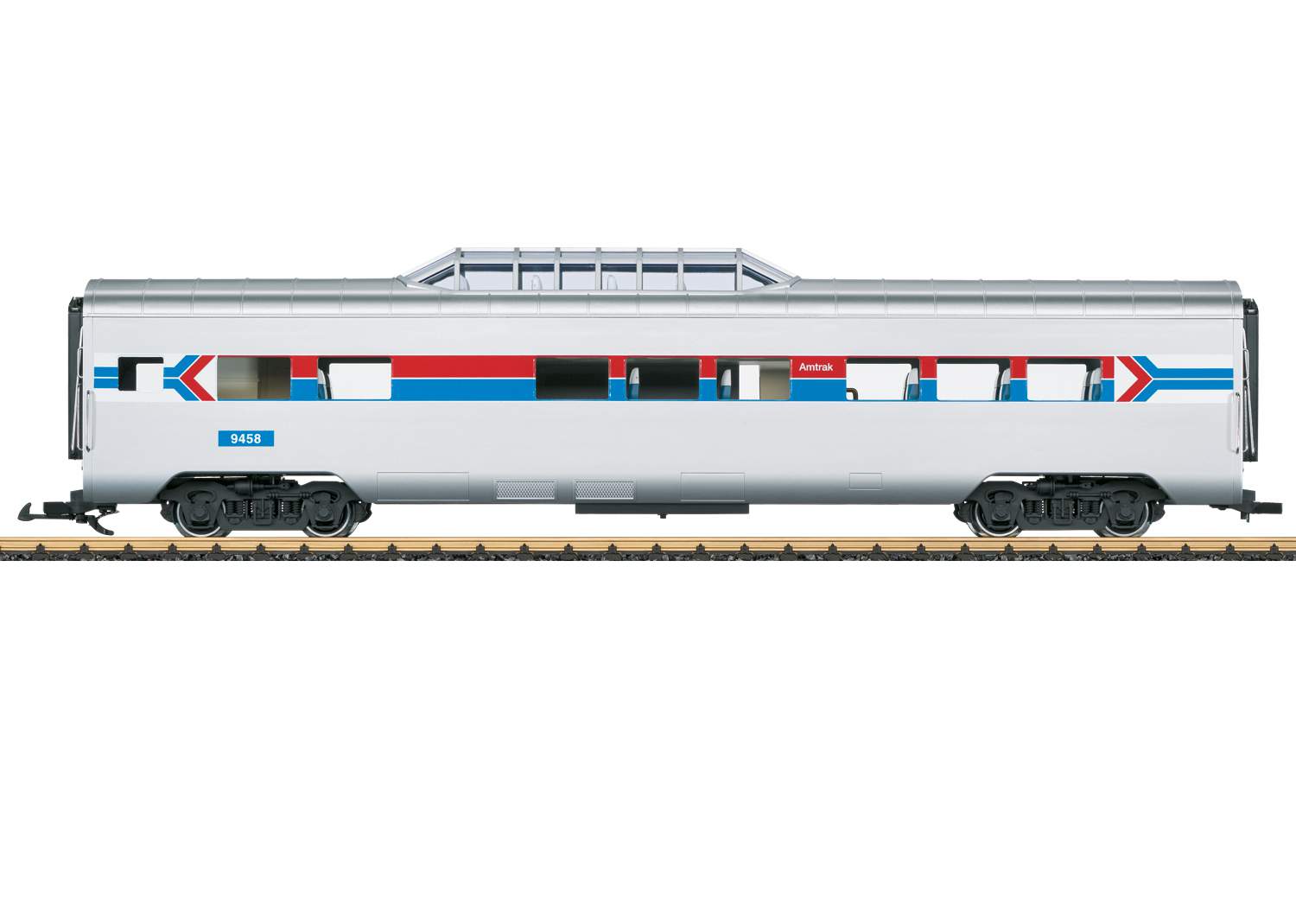 LGB G 36603 Amtrak Vista Dome Car Phase I 2021 New Item