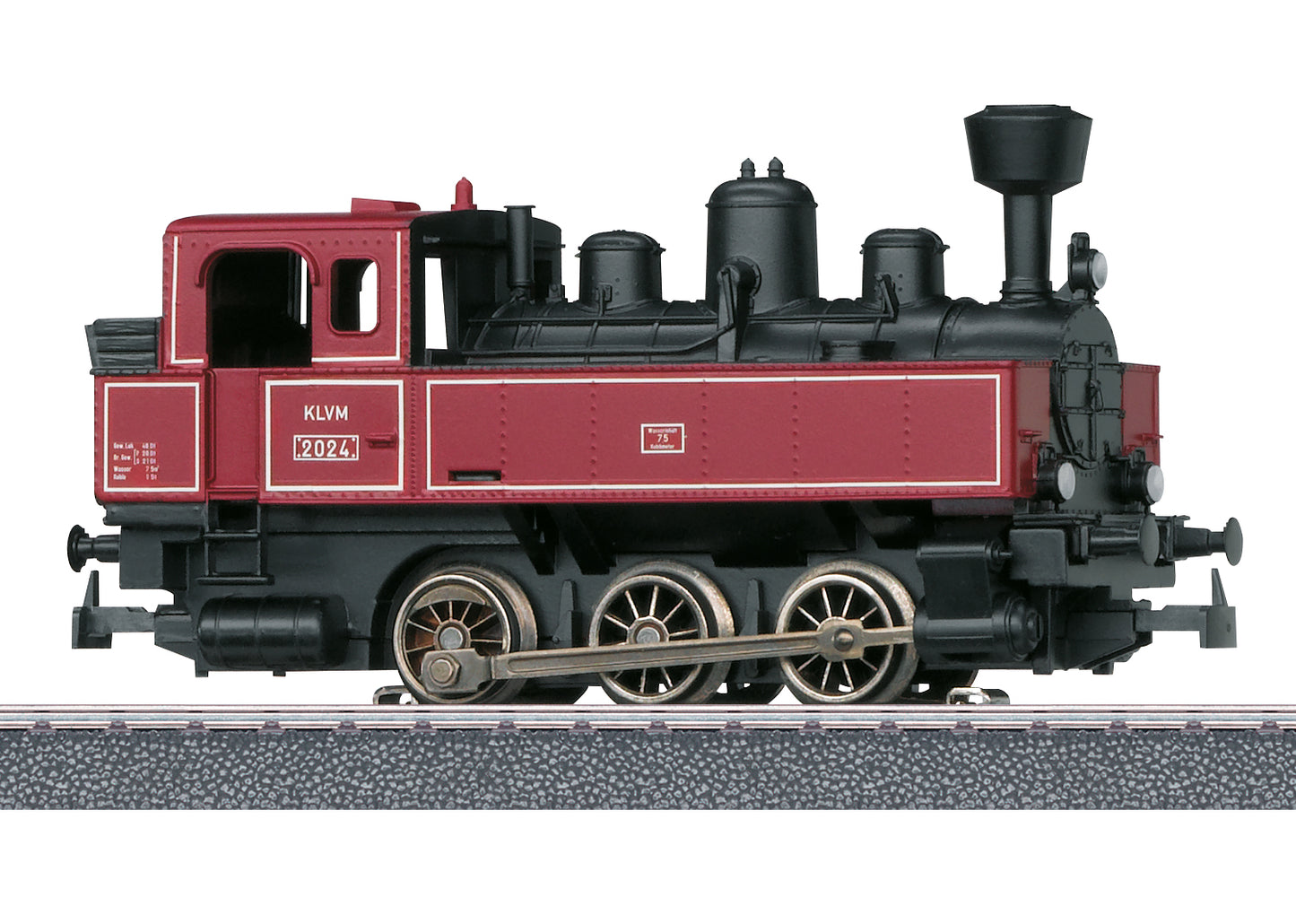 Marklin HO 36873 KLVM Tank Locomotive red/blk 2024 New Item New Item