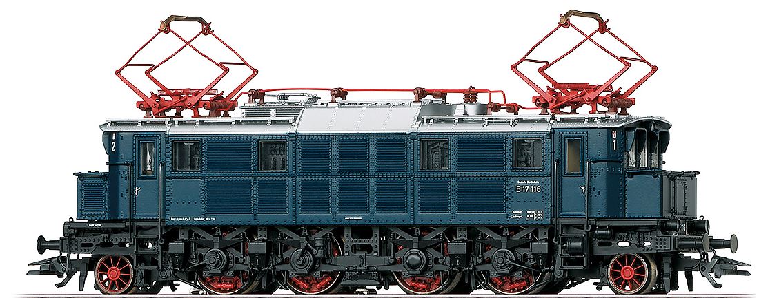 Marklin HO 37064 TOY FAIR class E 17 Electric Locomotive, Steel Blue, Era III
