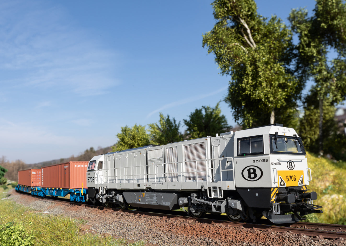 Marklin HO 37297 Schwere Diesellok G 2000 SNCB 5706 VI 2022 New Item Summer 2022