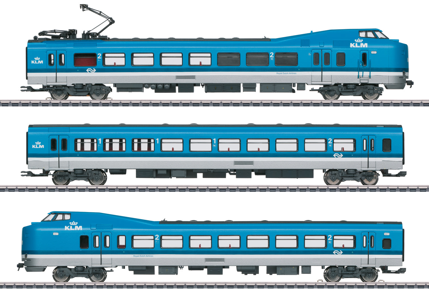 Marklin HO 37424 Class ICM-1 Koploper Electric Rail Car Train NS