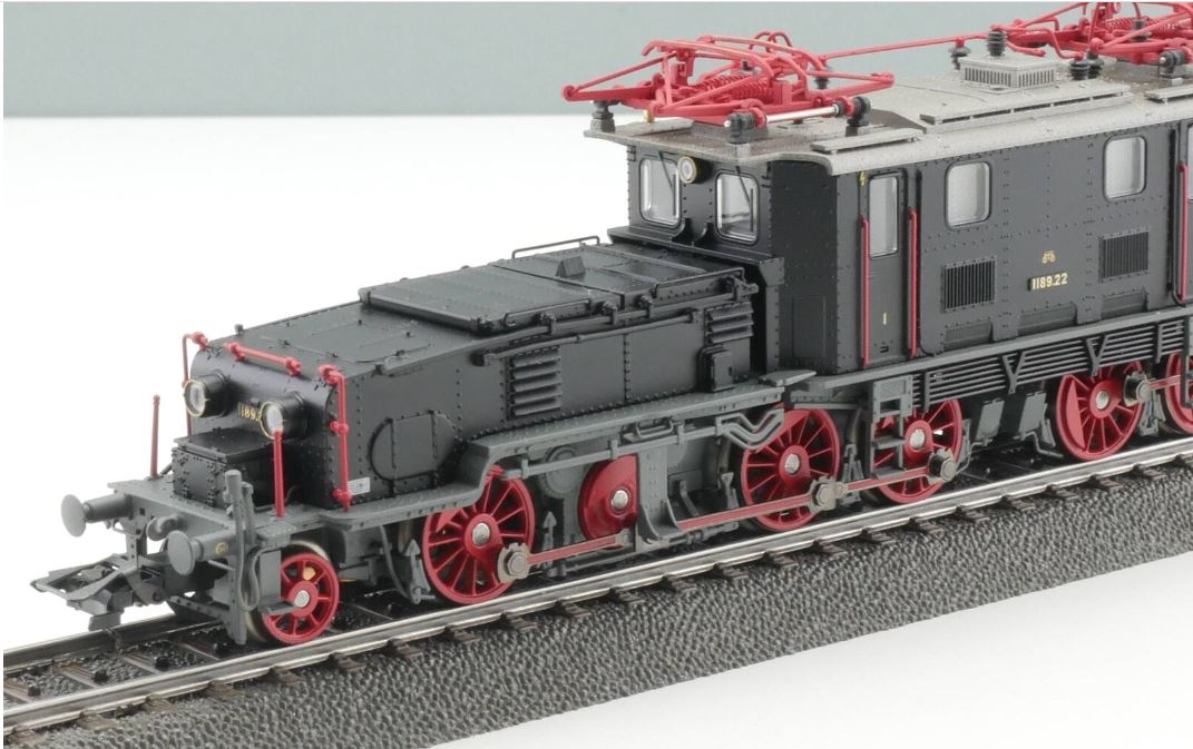 Marklin HO 39093 TOY FAIR 2022 Class 1189 Electric Locomotive in Black 2022 New Item