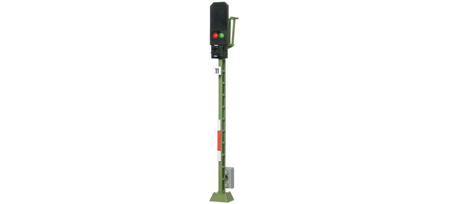 Viessmann HO 4011 German Federal Railways (DB) Type 1969 Daylight Signal - Assembled -- Block w/4 Aspects