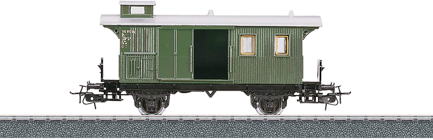 Marklin HO 4038 Baggage Car -- DB – Euro Model Trains