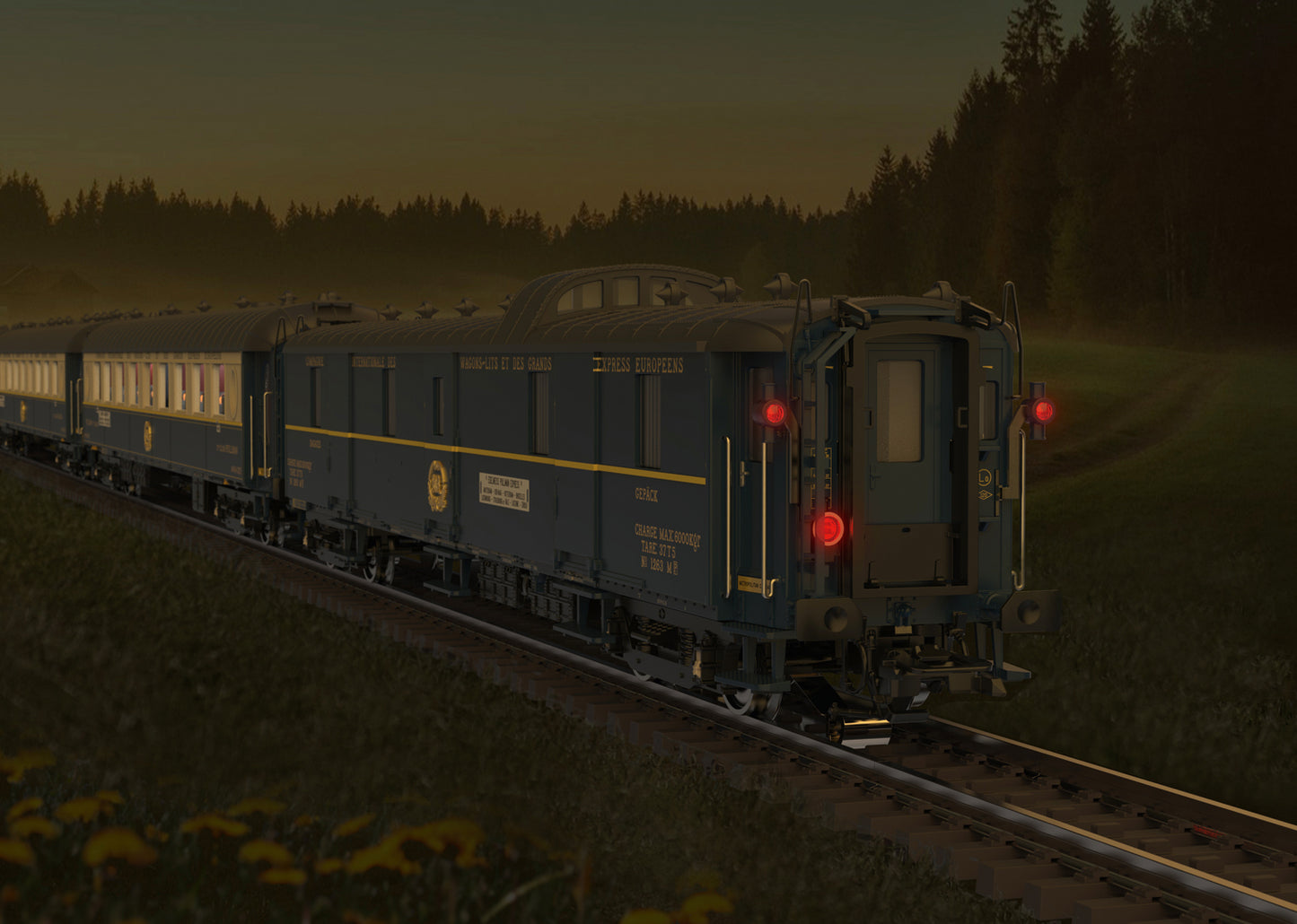 Marklin A 42470 CIWL L'Edelweiss Set Era II 2023 New Item