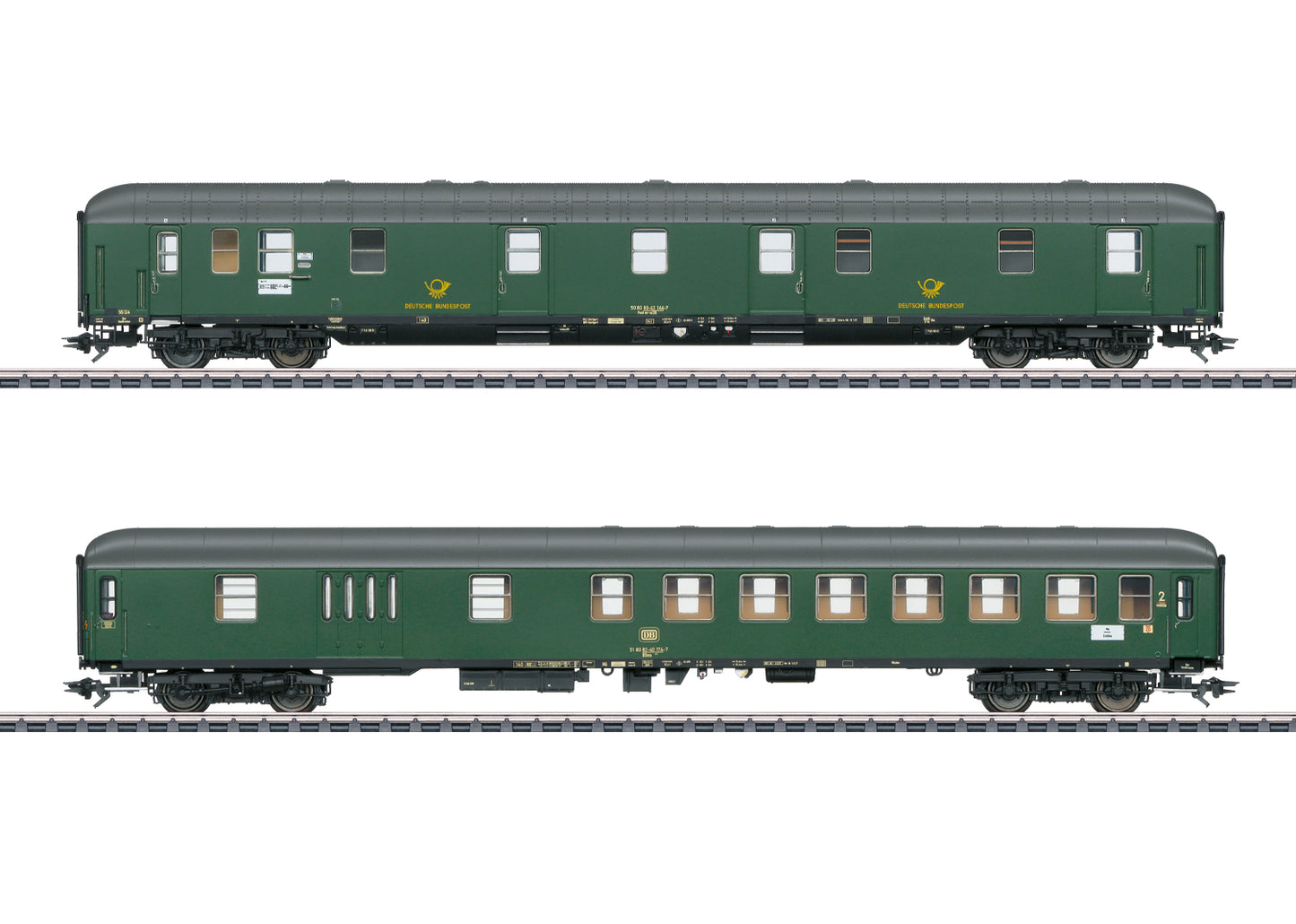 Marklin HO 42850 Type Post mr-a Car Set 2024 New Item New Item