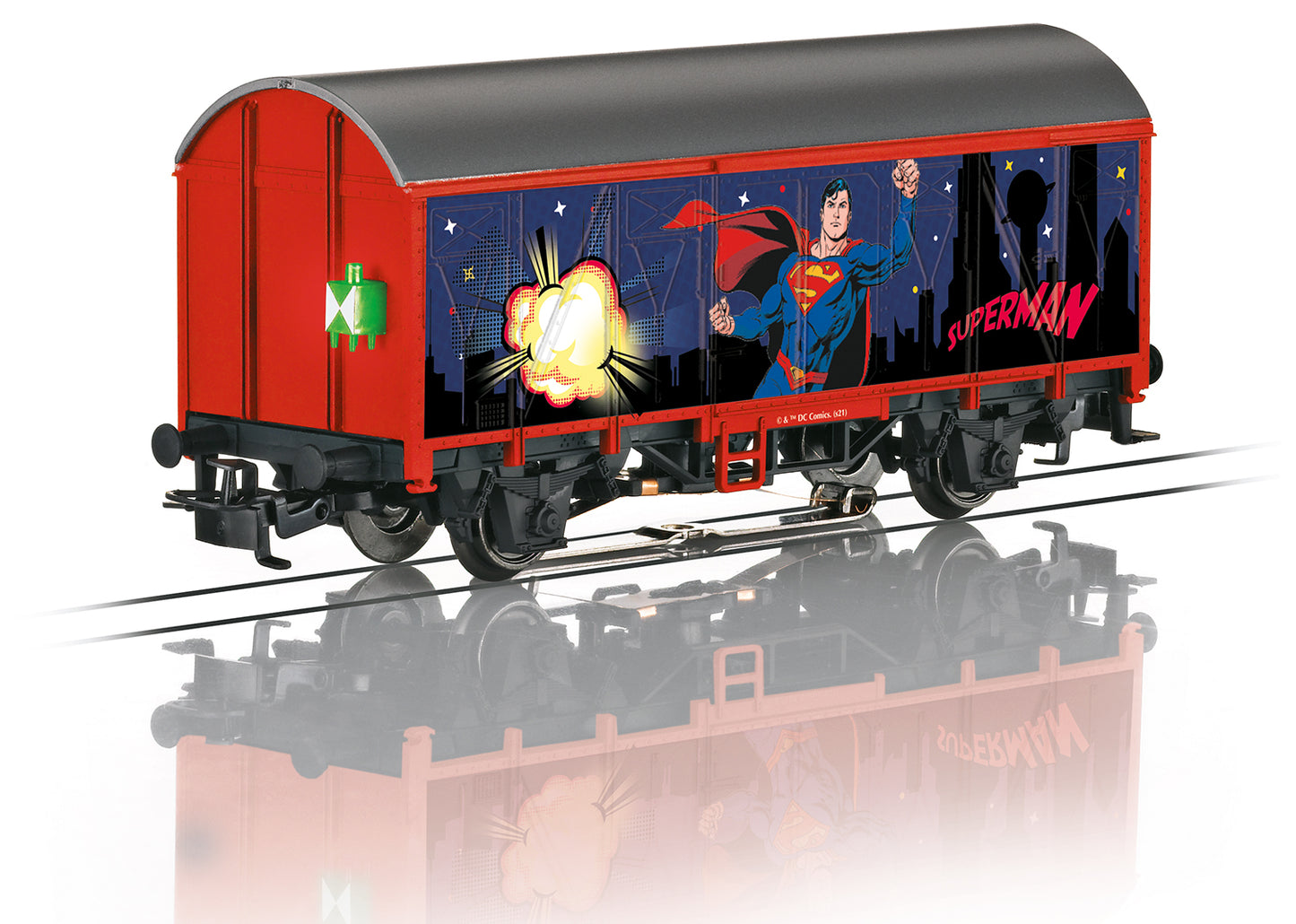 Marklin HO 44825 Märklin Start up Superman Boxcar 2021 New Item