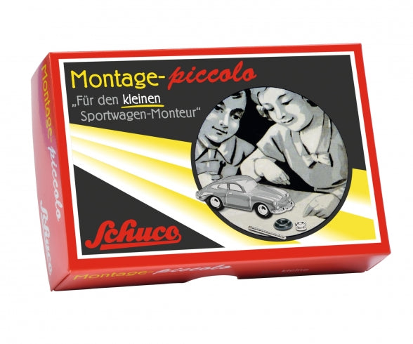 Schuco âDer kleine Sportwagen-Monteurâ Porsche 356 Coupé Piccolo construction kit