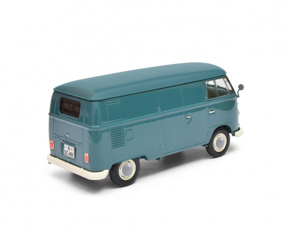 Schuco VW T1 van blue 1:32