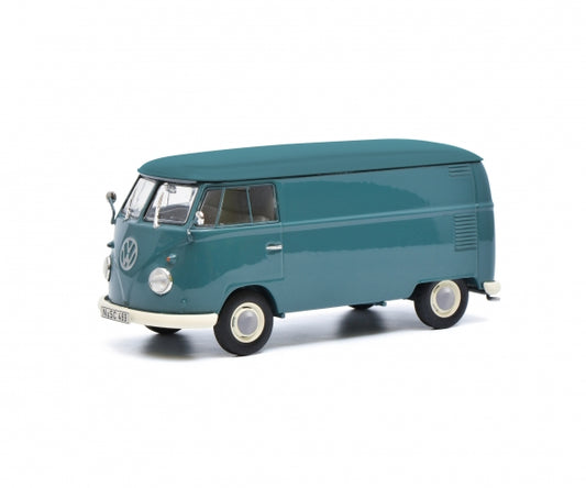 Schuco VW T1 van blue 1:32